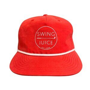 Swing Juice Snapback Cap Red By Richardson